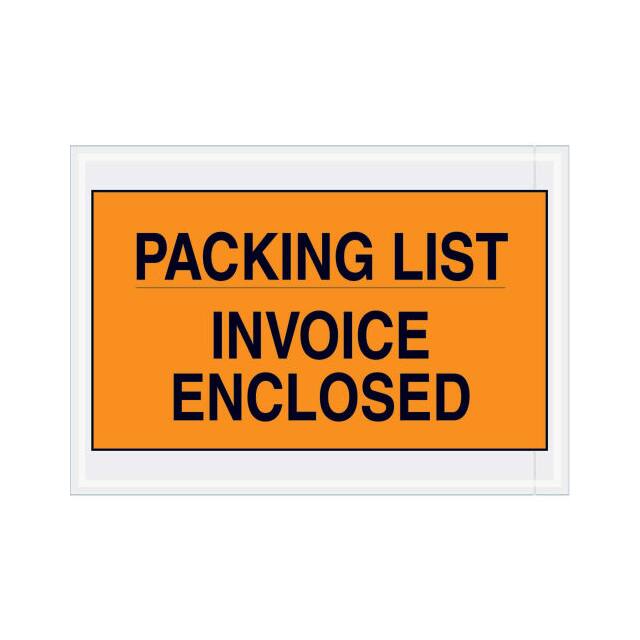 PL419 7"X10" PKING LIST/ ENCLOSED INVO
