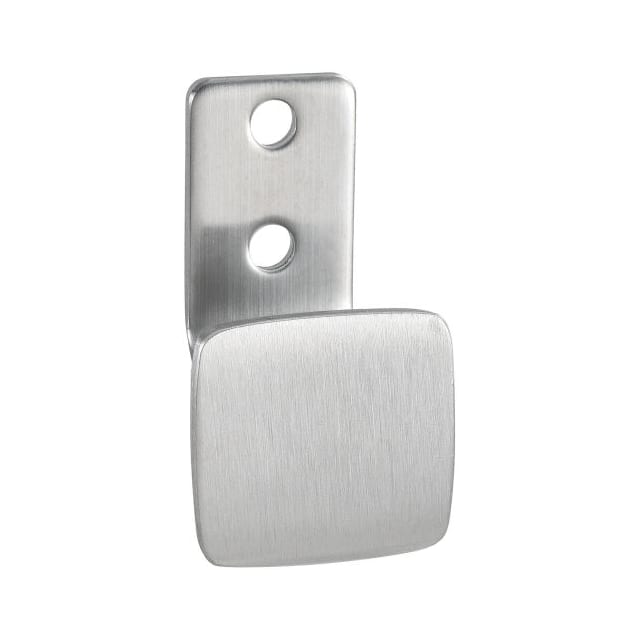 695766 STEEL SQUARE CLOTHES HOOK, SATIN