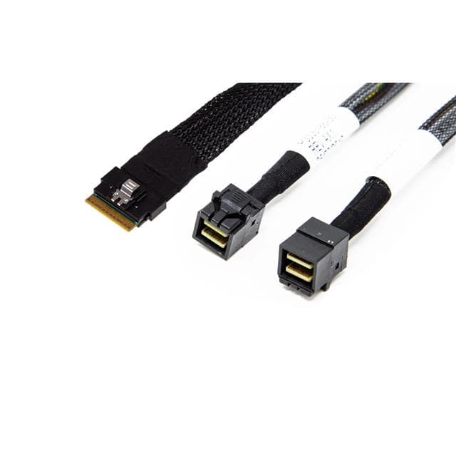 AMPH-SAS-SL8-43X2-050 SLIMSAS 8I TO 2X HD MINISAS 0.5M