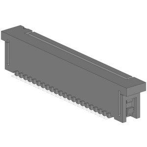 52610-2271 Molex 52610-2271 is a 22-position, 1.0mm pitch FPC connector with ZIF contact type, SMT mounting, and straight orientation.