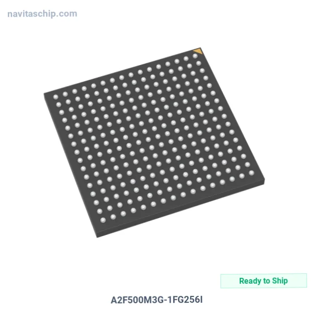 A2F500M3G-1FG256I Microchip Technology A2F500M3G-1FG256I is a SmartFusion System-on-Chip integrating an ARM Cortex-M3 MCU with a ProASIC3 FPGA fabric, operating at 100MHz.