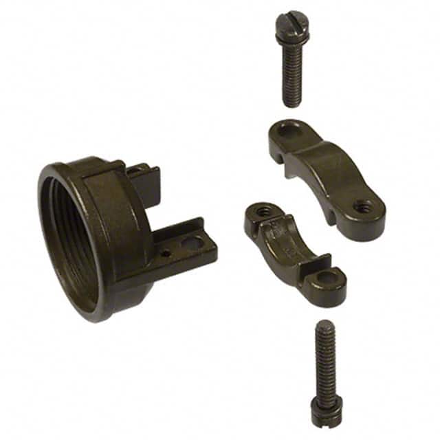 97-3057-1010(621) CONN CABLE CLAMP SZ18 BLACK 1-20