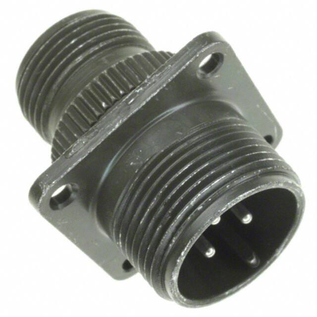 97-3100A-14S-1P CONN RCPT MALE 3P SILV SLDR CUP