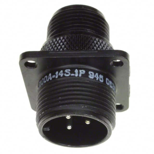 97-3100A-14S-1P(946) CONN RCPT MALE 3P SILV SLDR CUP