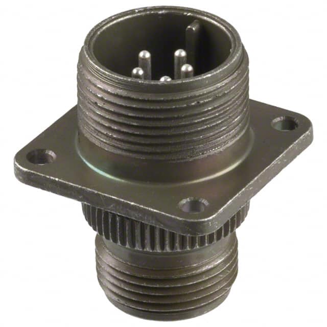 97-3100A-14S-5P CONN RCPT MALE 5P SILV SLDR CUP