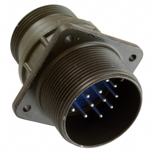 97-3100A-22-19P CONN RCPT MALE 14P SILV SLDR CUP