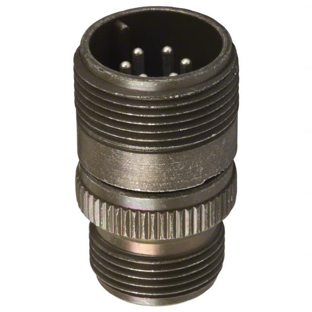 97-3101A-14S-6P(946) CONN RCPT MALE 6P SILV SLDR CUP