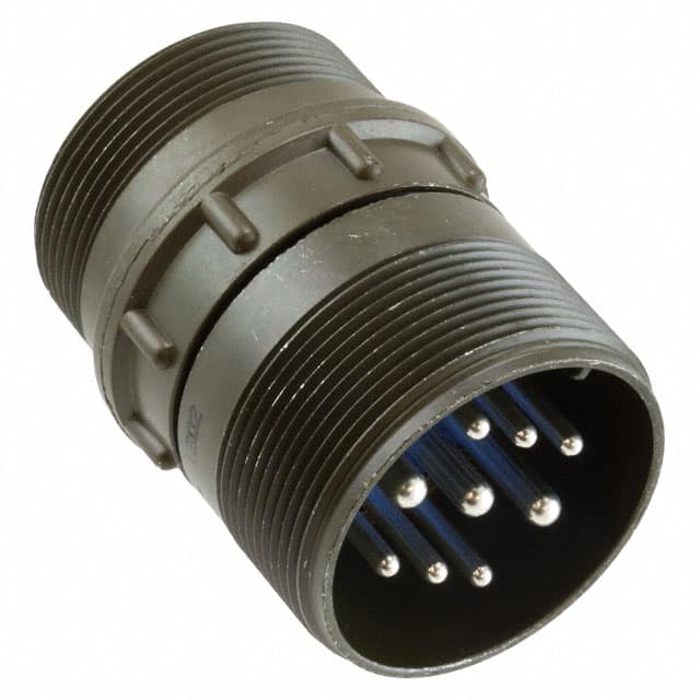 97-3101A-24-11P CONN RCPT MALE 9P SILV SLDR CUP
