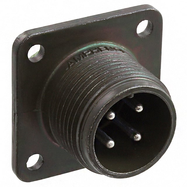 97-3102A-12SL-844P CONN RCPT MALE 4P SILV SLDR CUP