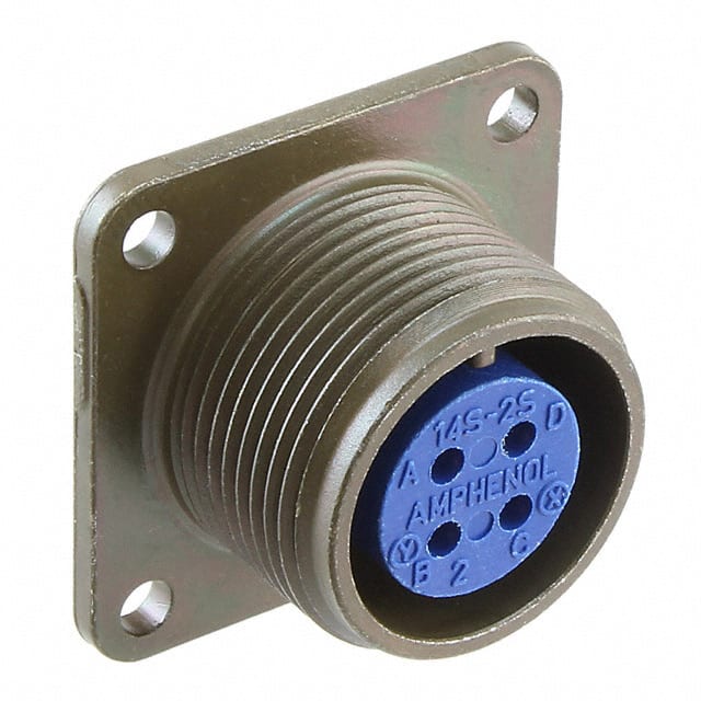 97-3102A-14S-2S CONN RCPT FMALE 4P SOLDER CUP