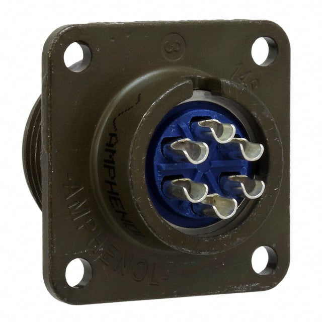 97-3102A-14S-6S CONN RCPT FMALE 6P SOLDER CUP