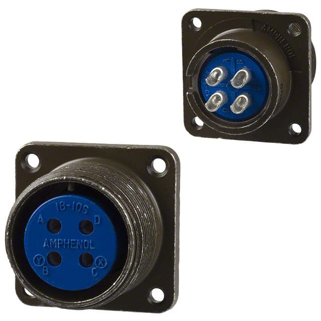 97-3102A-18-10S CONN RCPT FMALE 4P SOLDER CUP