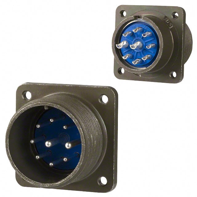 97-3102A-20-16P(946) CONN RCPT MALE 9P SILV SLDR CUP