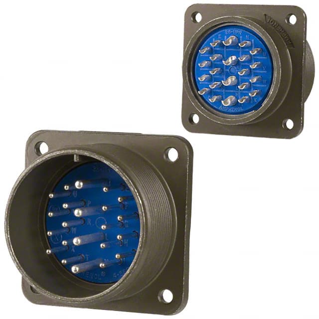 97-3102A-28-11P CONN RCPT MALE 22P SOLDER CUP