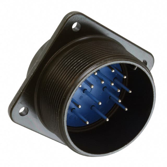 97-3102A-28-17P CONN RCPT MALE 15P SILV SLDR CUP