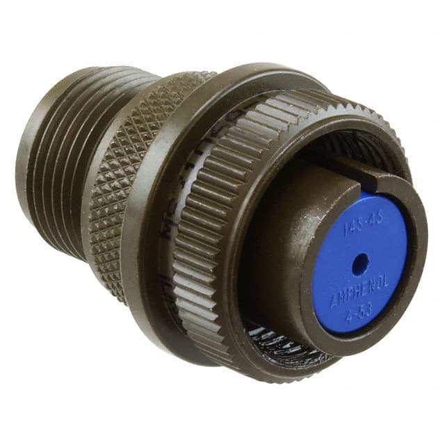 97-3106A-14S-4S CONN PLUG FMALE 1P SILV SLDR CUP