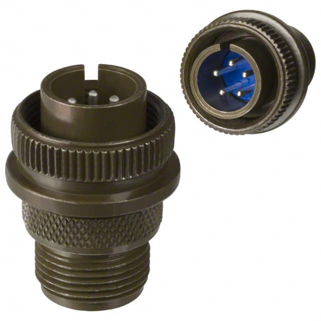 97-3106A-14S-5P CONN PLUG MALE 5P SILV SLDR CUP