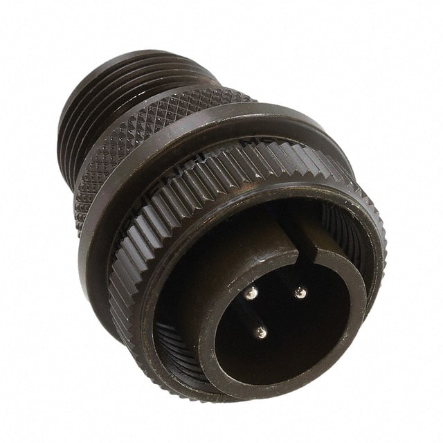 97-3106A-14S-7P CONN PLUG MALE 3P SILV SLDR CUP