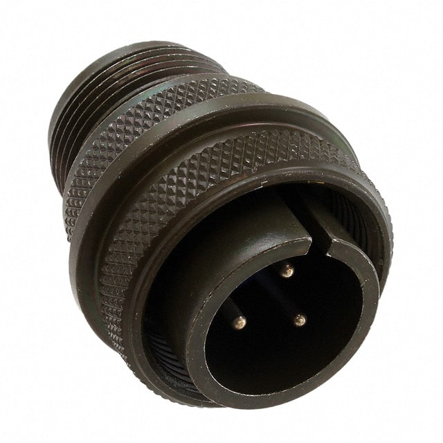97-3106A-16S-5P CONN PLUG MALE 3P SILV SLDR CUP