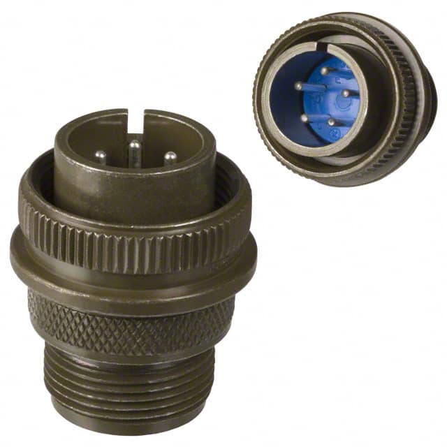 97-3106A-16S-8P CONN PLUG MALE 5P SILV SLDR CUP