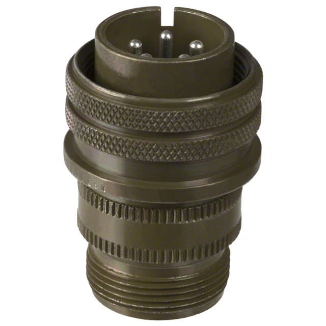 97-3106A-18-11P(946) CONN PLUG MALE 5P SILV SLDR CUP