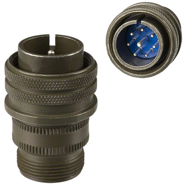 97-3106A-18-8P(946) CONN PLUG MALE 8P SILV SLDR CUP