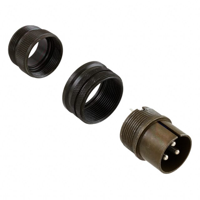 97-3106A-20-19P CONN PLUG MALE 3P SILV SLDR CUP