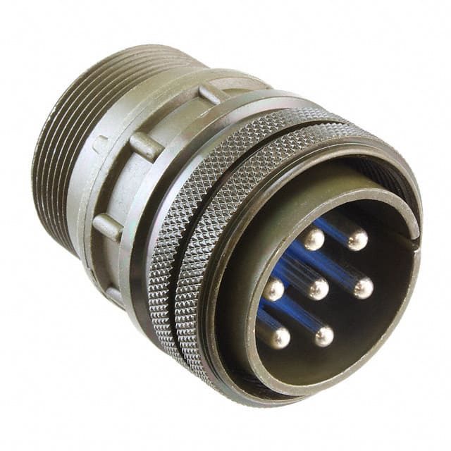 97-3106A-24-10P CONN PLUG MALE 7P SILV SLDR CUP
