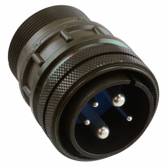 97-3106A-24-12P CONN PLUG MALE 5P SILV SLDR CUP