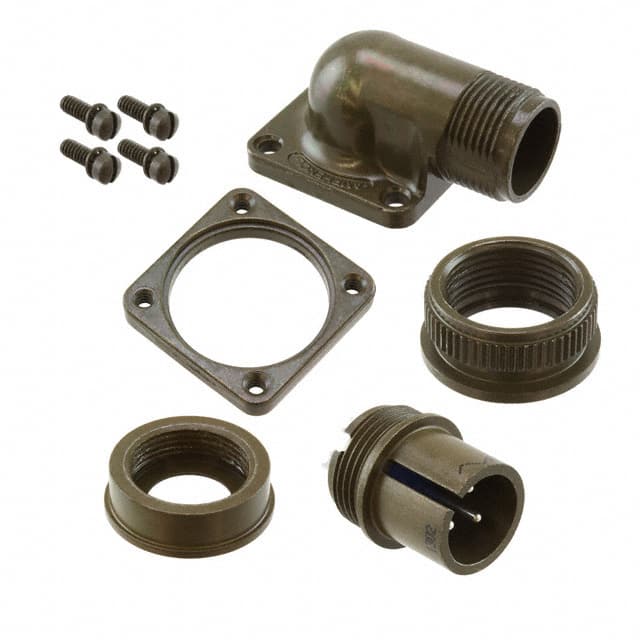 97-3108A-14S-1P CONN PLUG MALE 3P SILV SLDR CUP