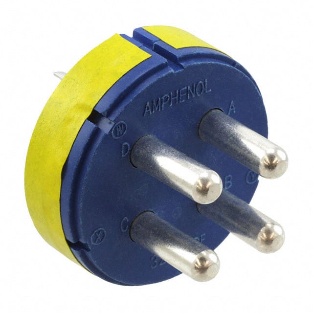 97-32-17P CONN MALE INSERT 4P SOLDER CUP