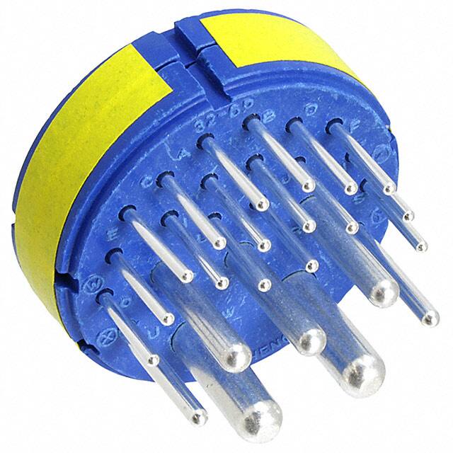 97-32-6P CONN MALE INSERT 23P SOLDER CUP