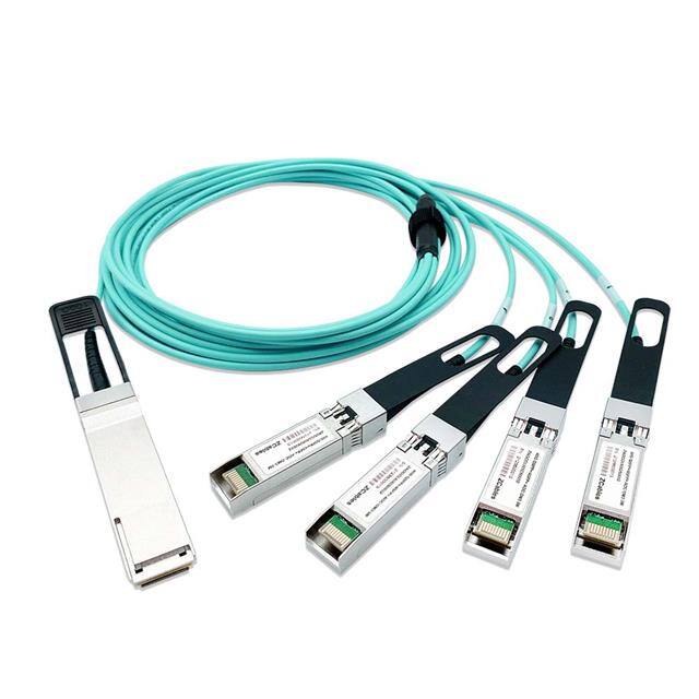 ZAOCCLE03DE0052 5M 40G QSFP+ to 4*SFP+ Active Op