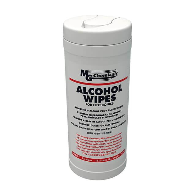 8241-T WIPES PRE-SAT ELECTRONICS 75 CT