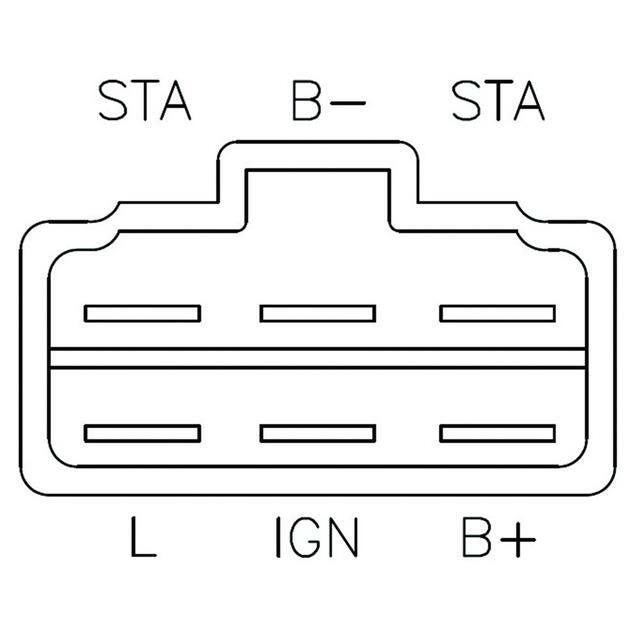 121450-77790 REGULATOR - RECTIFIER Replacement for Yanmar 121450-77
