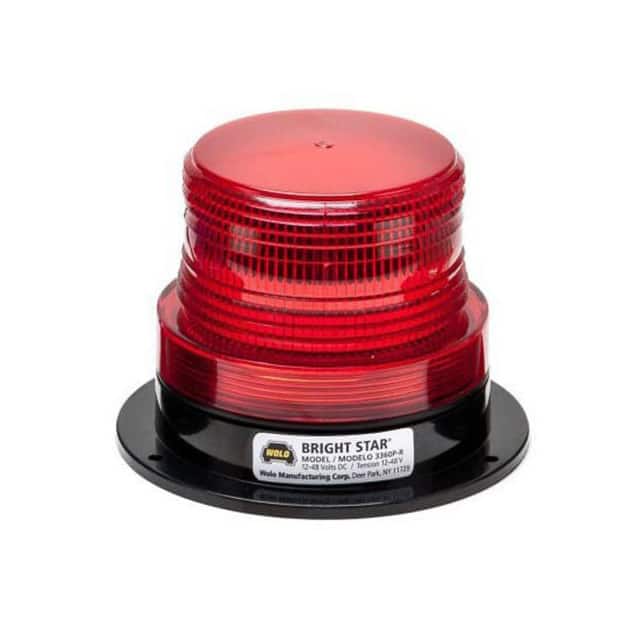 3360P-R STROBE WARNING LIGHT PERMANENT M