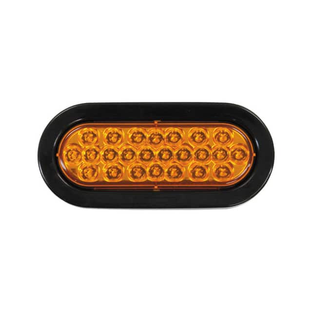 SL65AO 6-1/2" OVAL RECESSED STROBE LIGH