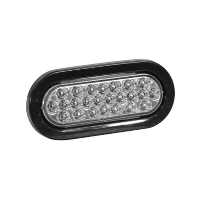 SL65CO 6-1/2" OVAL RECESSED STROBE LIGH