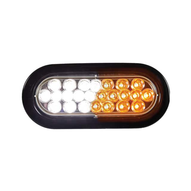 SL66AC 6" OVAL RECESSED STROBE WARNING