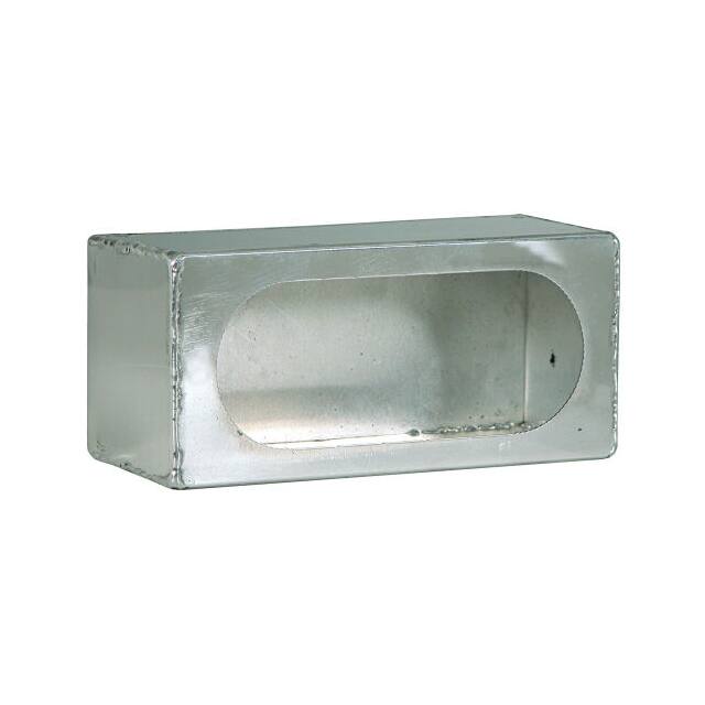 LB383ALSM SINGLE OVAL ALUMINUM LIGHT CABIN