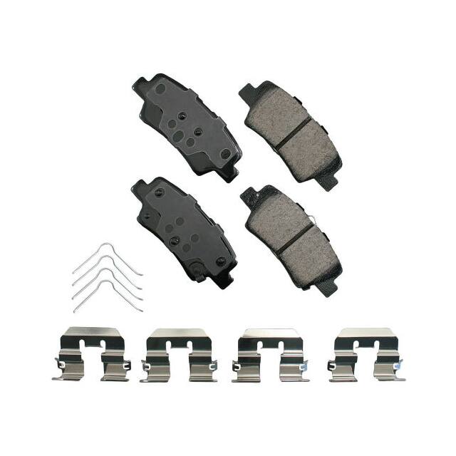 AKACT1812 PREM. CERAMIC DISC BRAKE PAD KIT