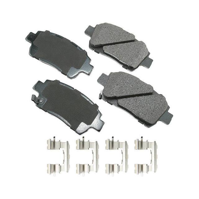 AKASP822A PREM. CERAMIC DISC BRAKE PAD KIT
