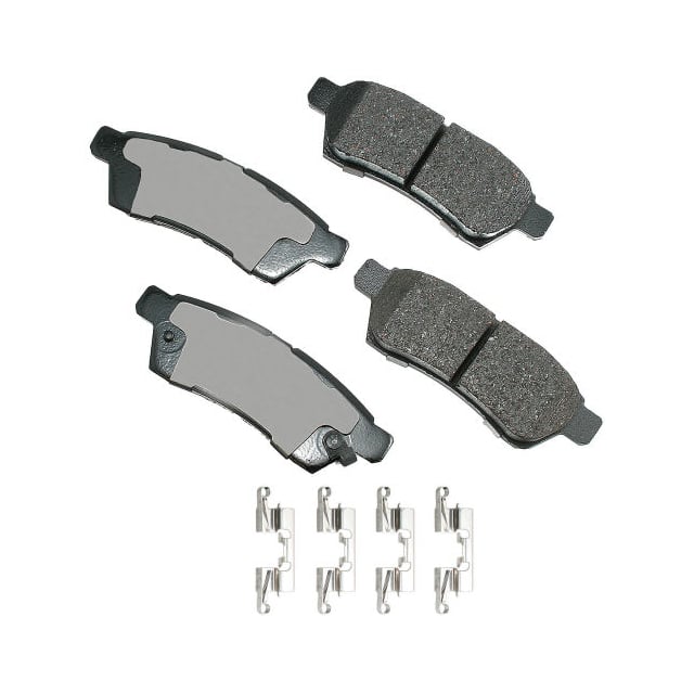 AKASP1100A PREM. CERAMIC DISC BRAKE PAD KIT