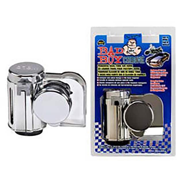 519 WOLO BAD BOY CHROME AIR HORN, 12