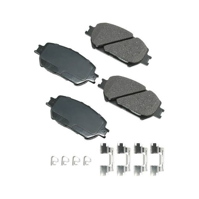 AKASP908A PREM. CERAMIC DISC BRAKE PAD KIT