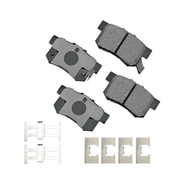 AKASP536B PREM. CERAMIC DISC BRAKE PAD KIT