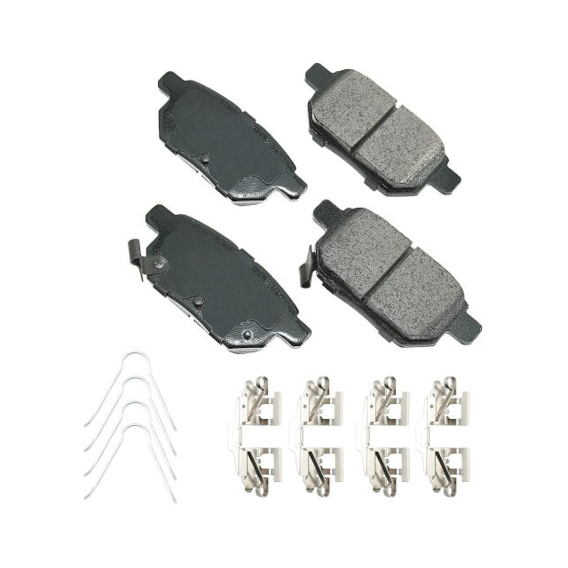 AKASP1354B PREM. CERAMIC DISC BRAKE PAD KIT