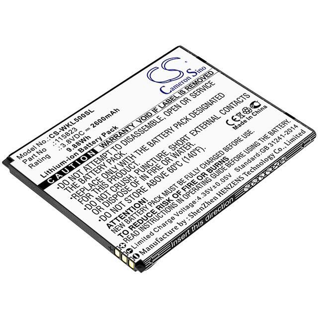 CS-WKL500SL BATTERY Replacement for Cameron Sino CS-