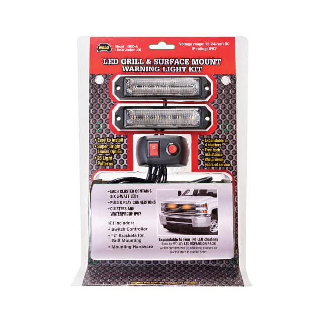 8000-A LED GRILL AND SURFACE MOUNT LED