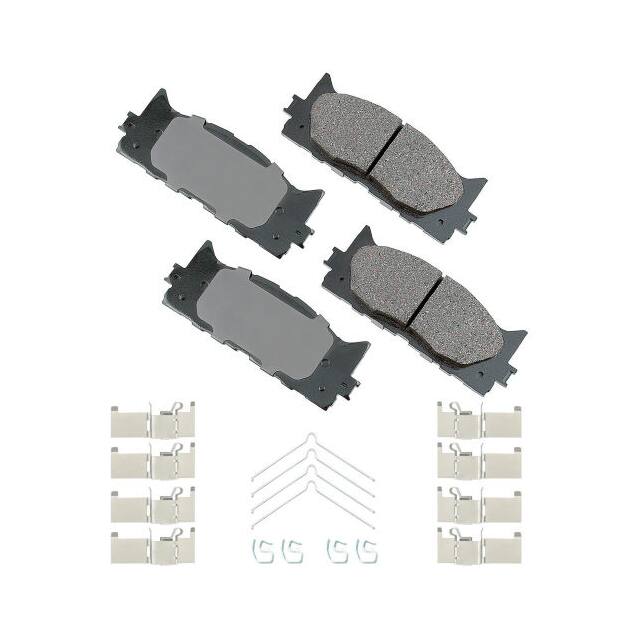 AKASP1222A PREM. CERAMIC DISC BRAKE PAD KIT